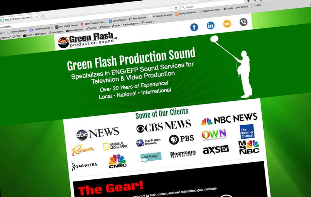 green Flash Sound Production